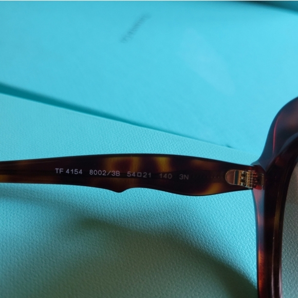 Tiffany & Co Pillow Sunglasses Havanah TF4154b - Picture 11 of 13